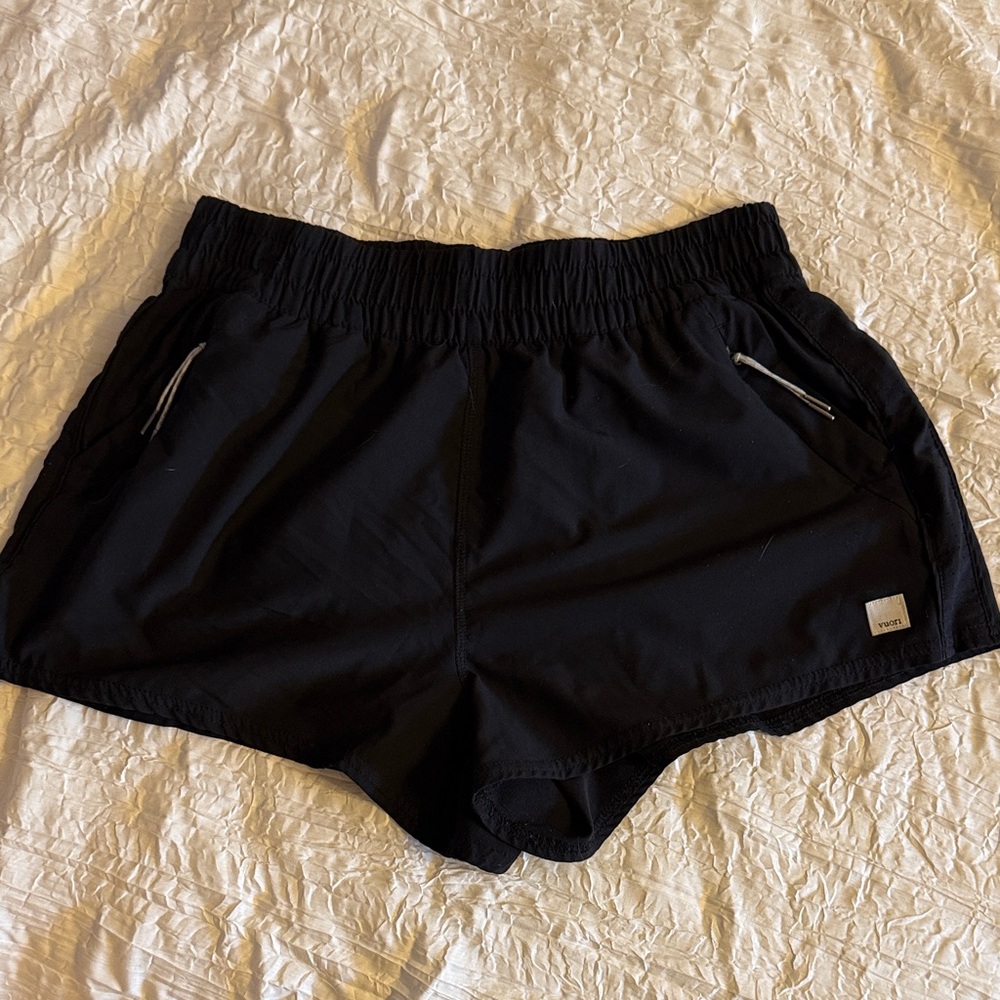 Vuori Women's Black Athletic Shorts